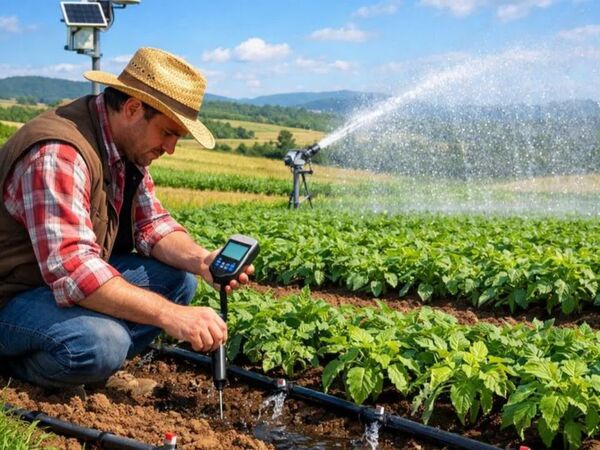 مانع فنی برای توسعه آبیاری هوشمند وجود ندارد / اعتماد کشاورزان مهم‌ترین چالش است.